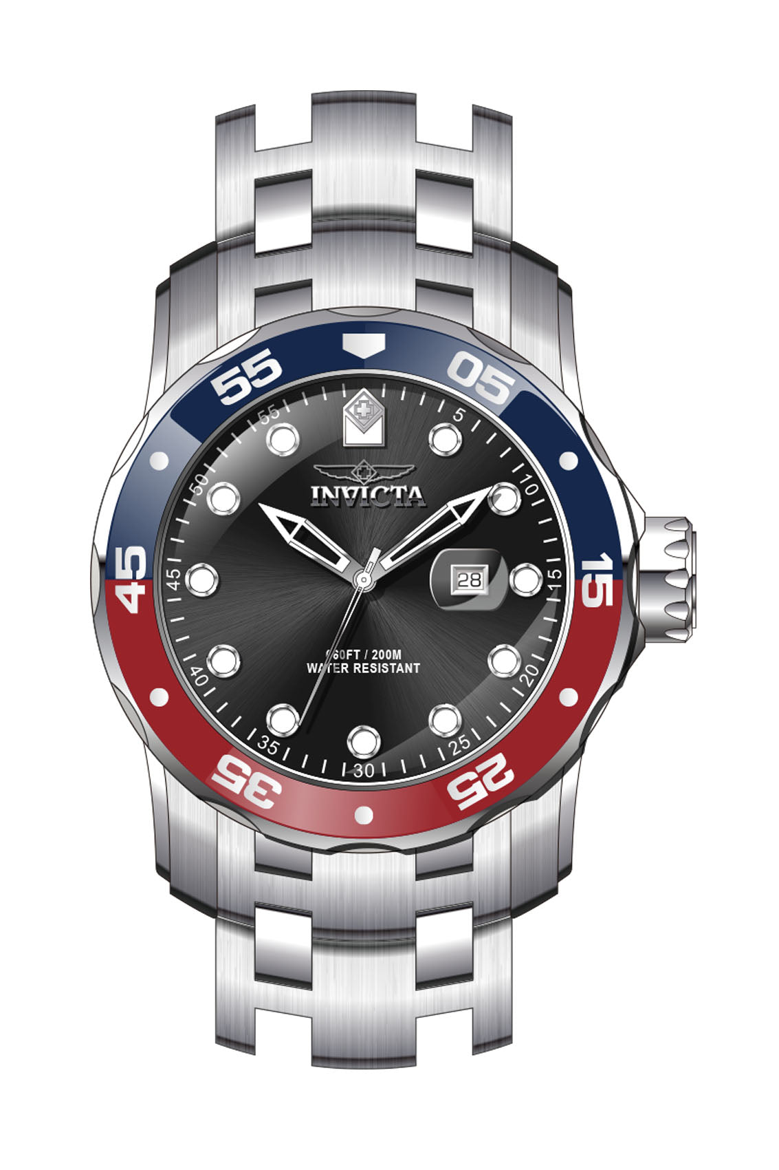 Parts for Invicta Pro Diver Men 39091