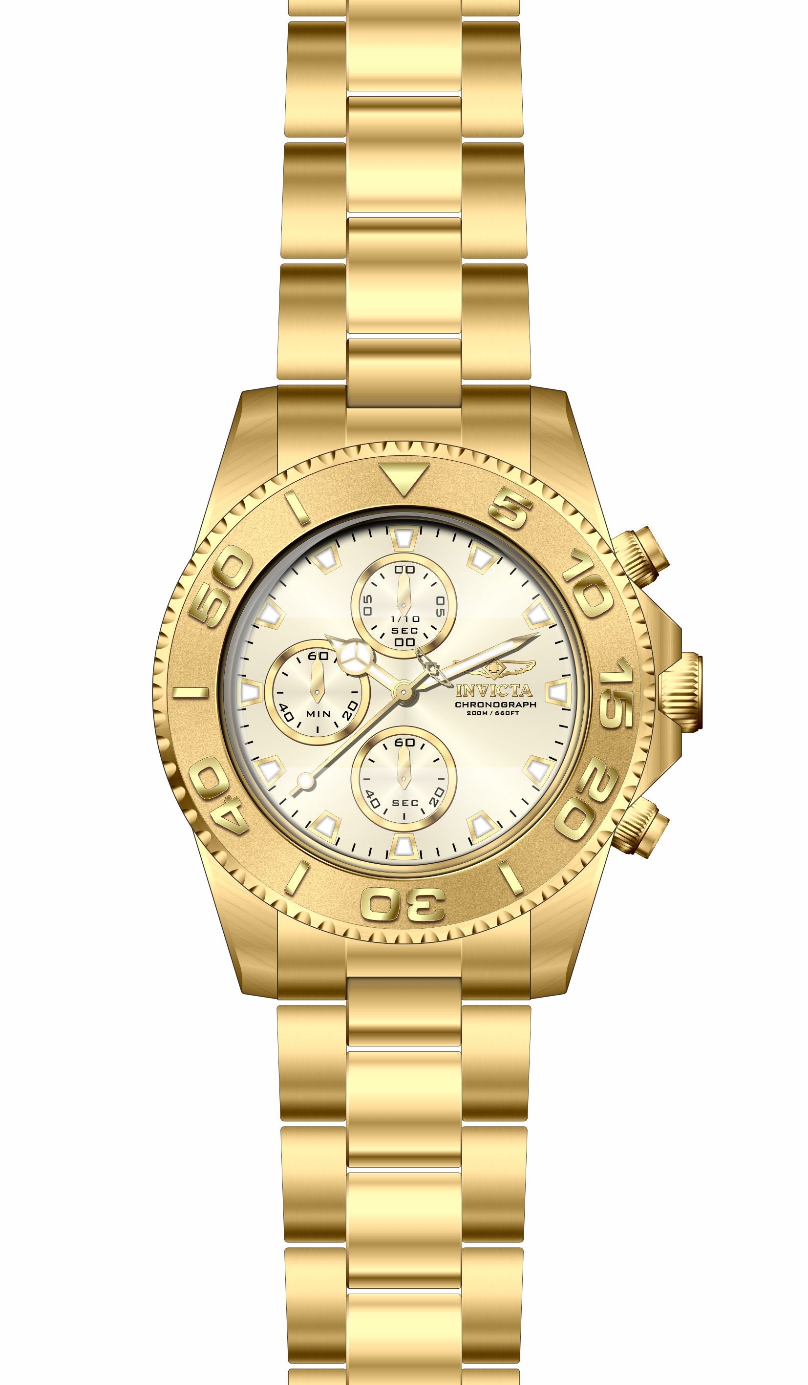 Parts for Invicta Pro Diver Zager Exclusive Men 43410