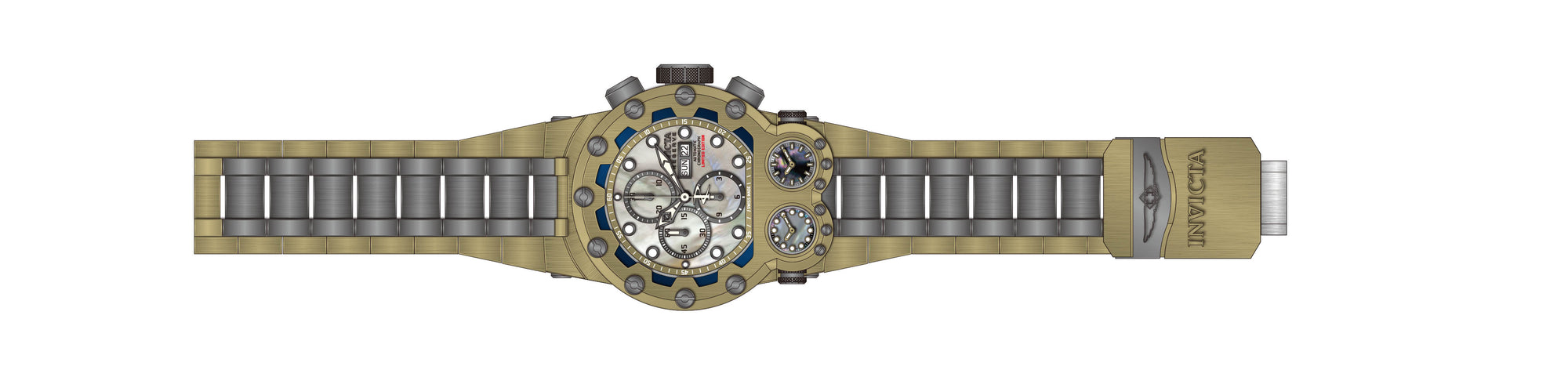 Band for Invicta Reserve Men 43037