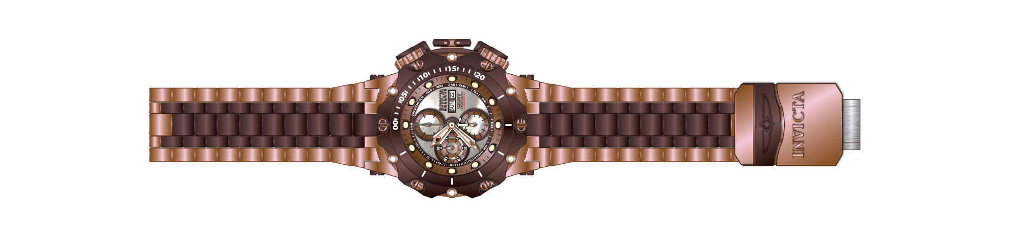 Band for Invicta Reserve Venom Men None 43039