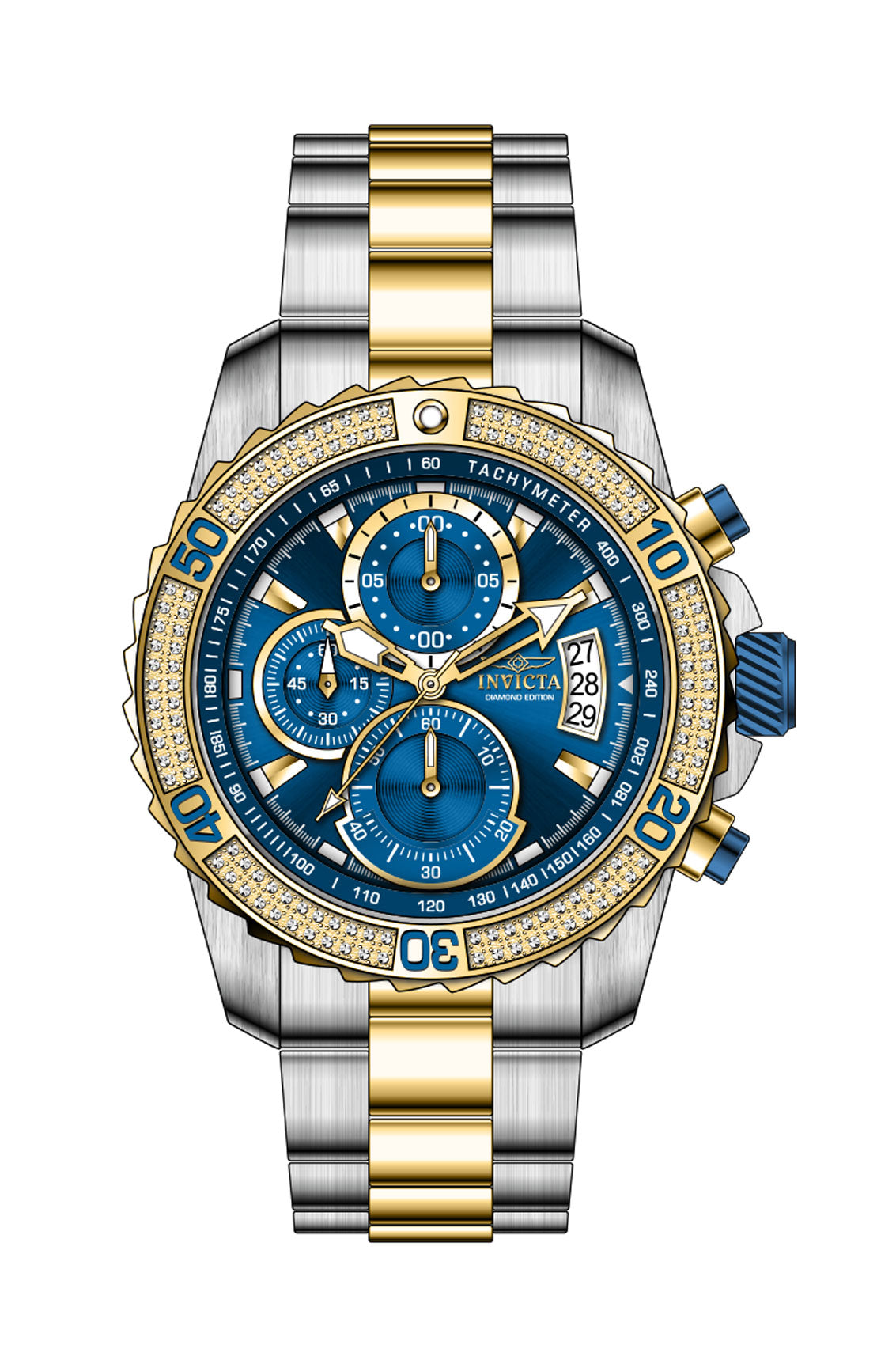 Parts for Invicta Pro Diver Men 38001