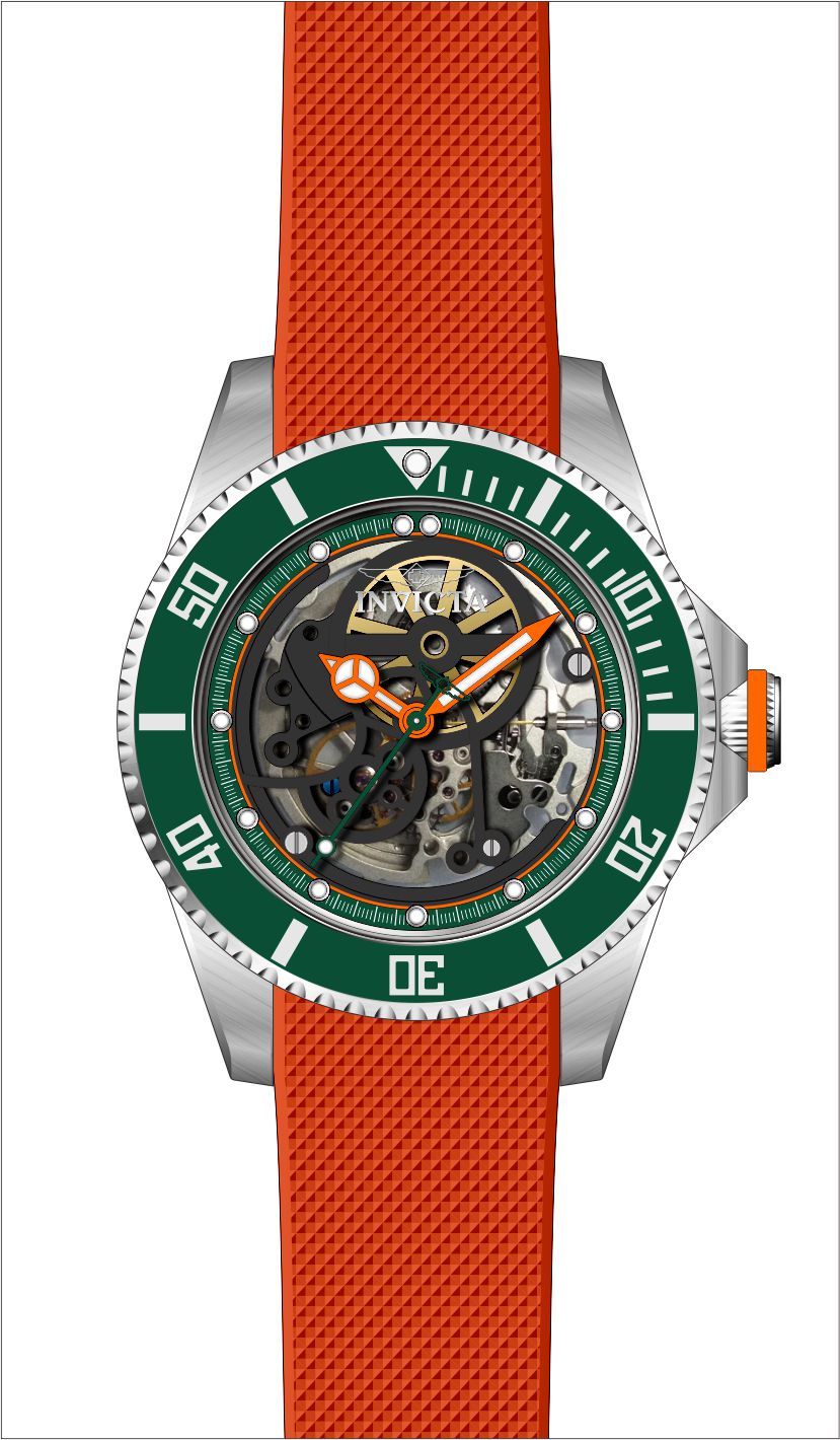 Parts for Invicta Pro Diver Men 43687