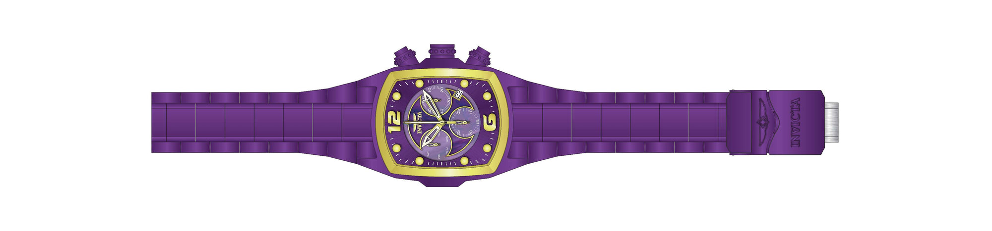 Band for Invicta Lupah Men Purple Label 42895