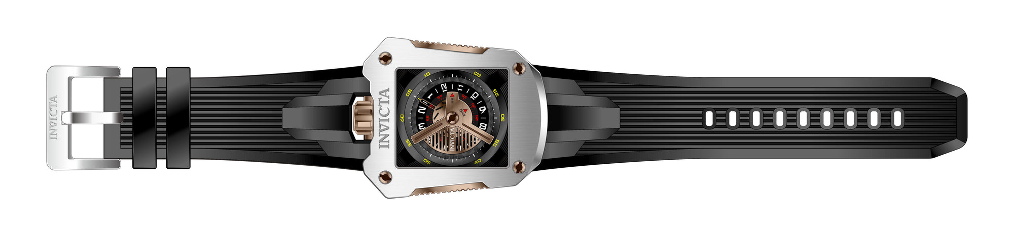 Band for Invicta S1 Rally Men 41648