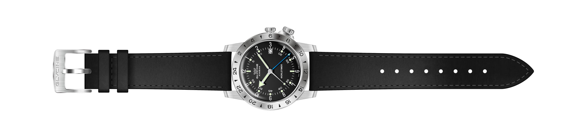 Parts for Glycine Airman 42 Dual Time Quartz GL1048