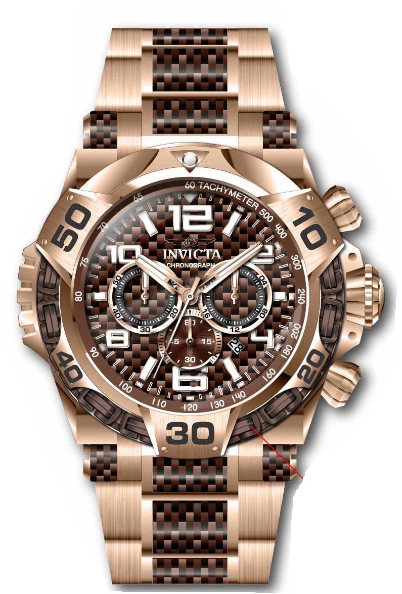 Band for Invicta S1 Rally Mammoth Men 38796