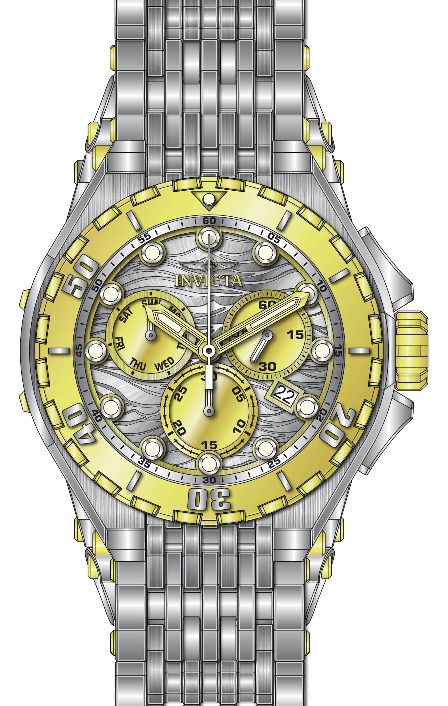 Parts For Invicta Excursion  Men 44516