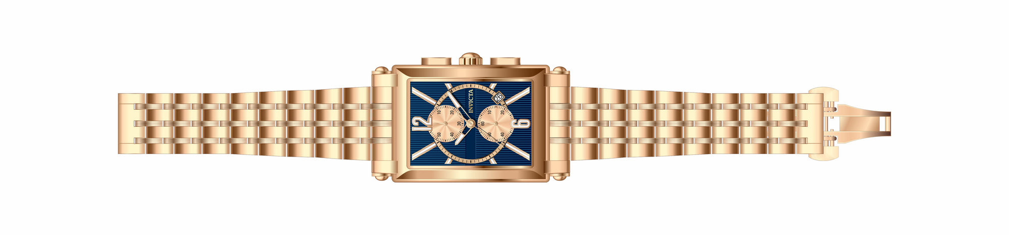 Band For Invicta Cuadro  Men 44744