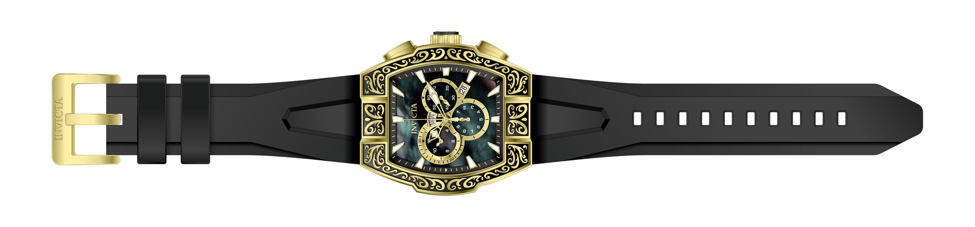 Band For Invicta S1 Rally  Men 44790