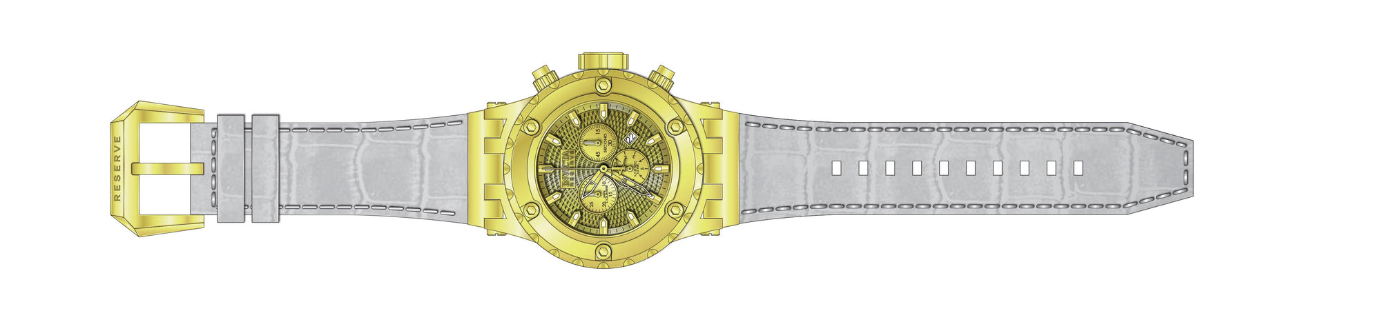 Band For Invicta Subaqua  Men 44737