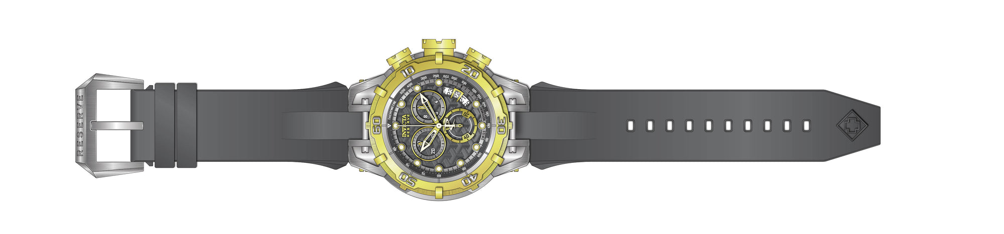 Band For Invicta Subaqua Ocean Warrior Men 45268
