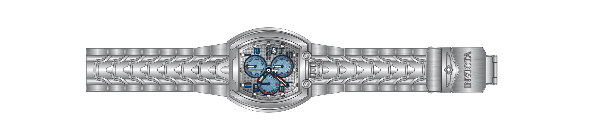 Band For Invicta Reserve Man Men 45194