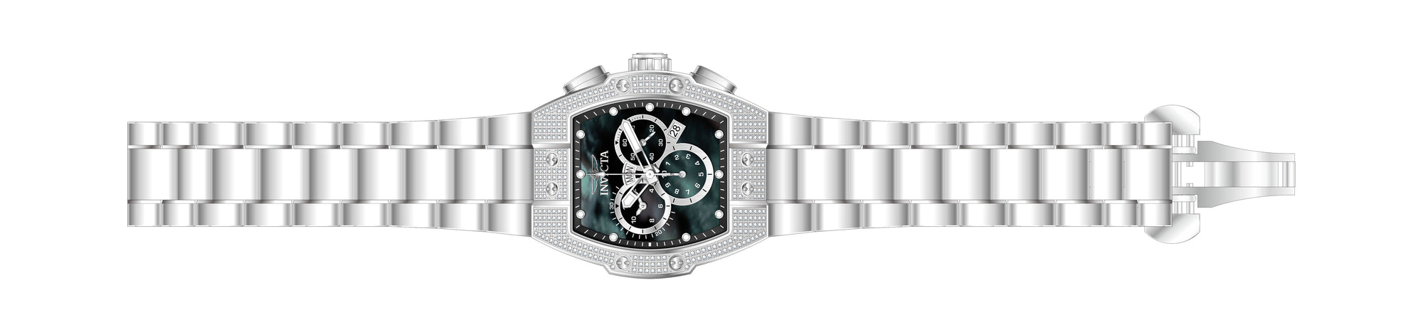 Band For Invicta S1 Rally  Men 45691