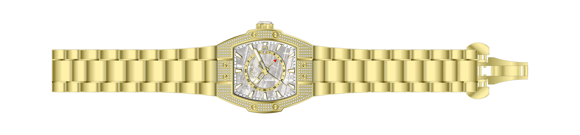 Band For Invicta S1 Rally  Men 45699