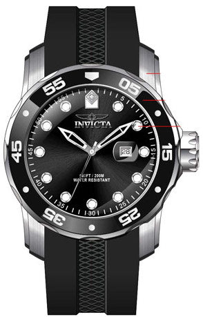 Parts For Invicta Pro Diver  Men 45733