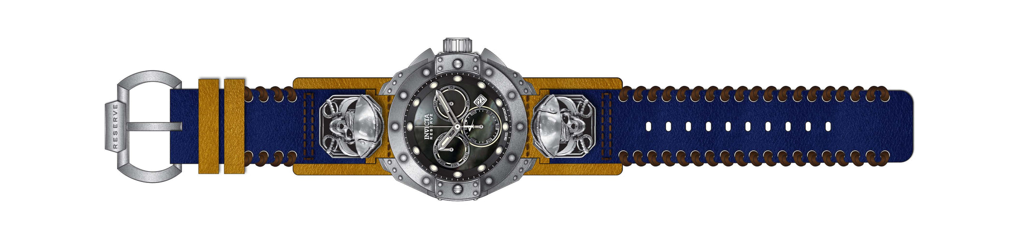 Parts For Invicta Reserve Akula Men 44726
