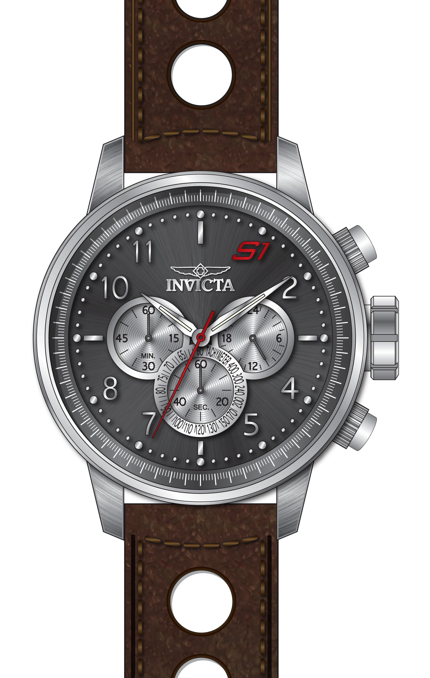 Band For Invicta S1 Rally  Men 45913