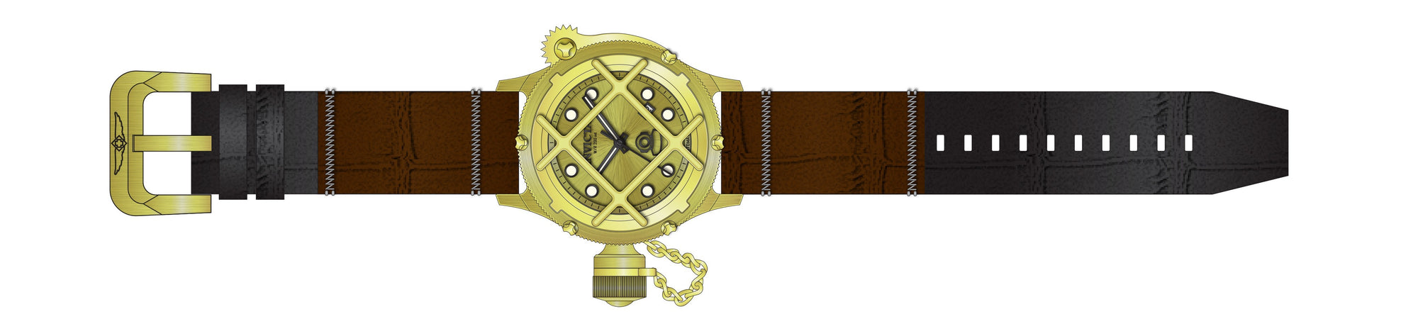 Band for Invicta Russian Diver 26423