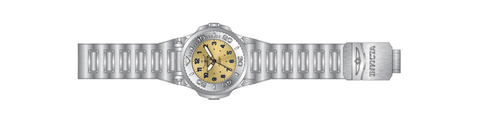 Band for Invicta Reserve 25925