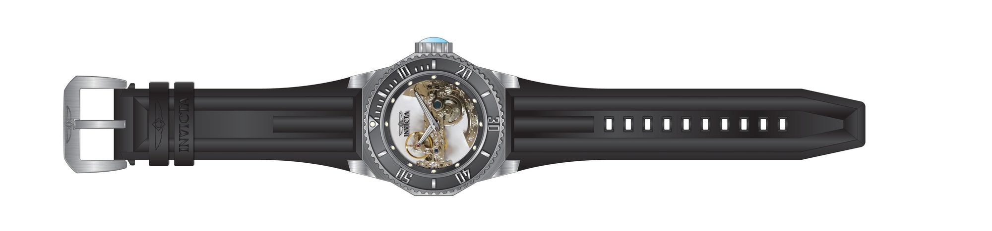 Band for Invicta Russian Diver 25610