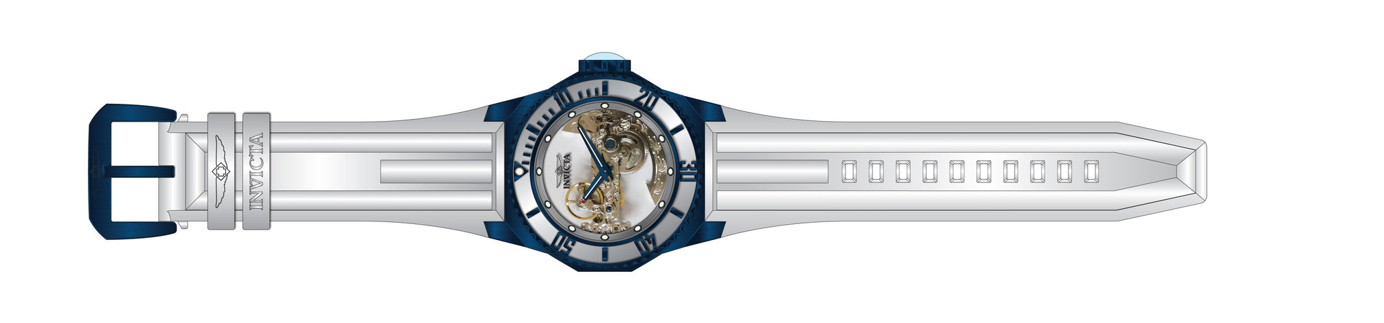 Band for Invicta Russian Diver 25627