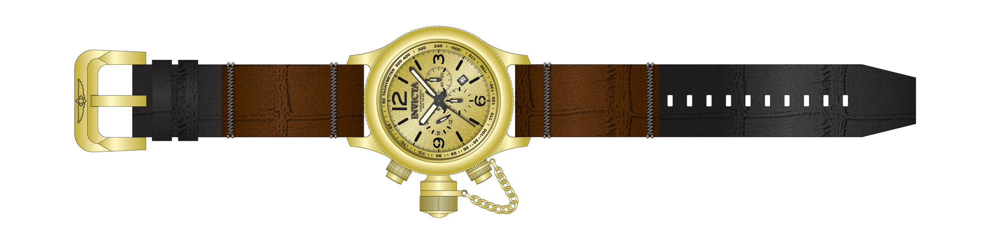 Band for Invicta Russian Diver 18578