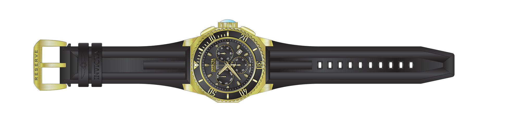 Band for Invicta Russian Diver 25731