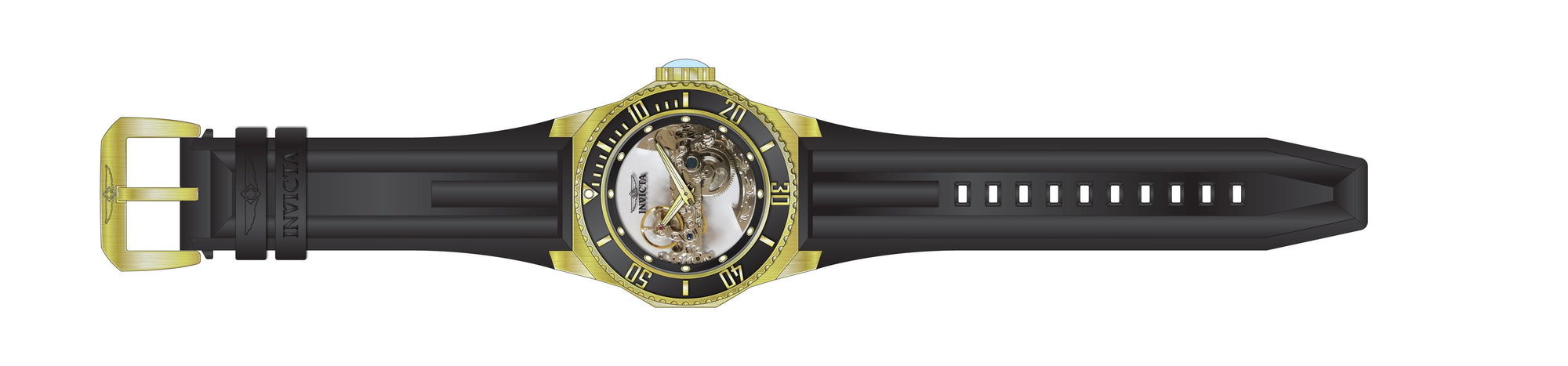 Band for Invicta Russian Diver 25625