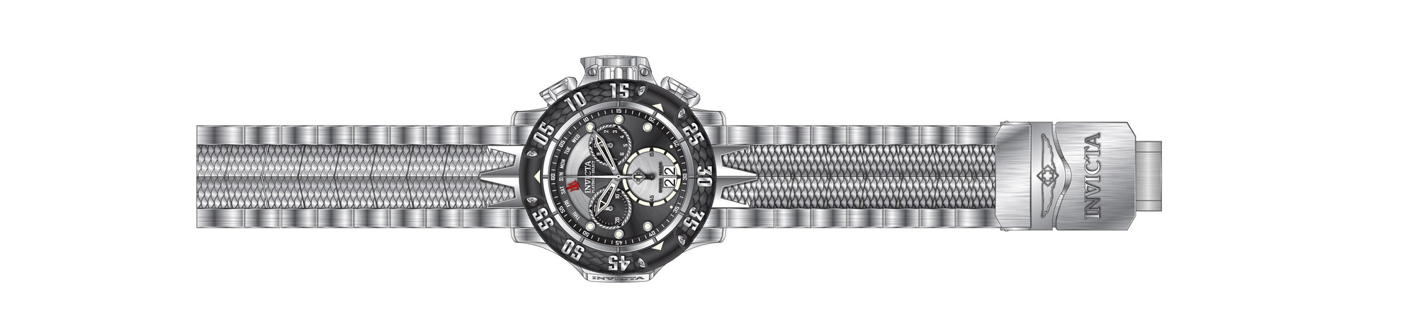 Band for Invicta Subaqua 26210