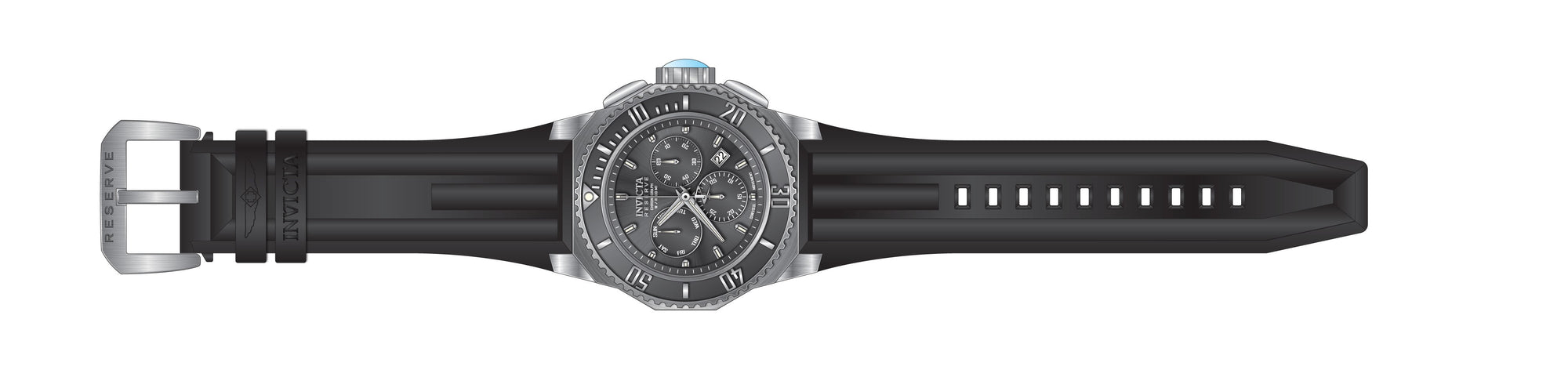 Band for Invicta Russian Diver 25729