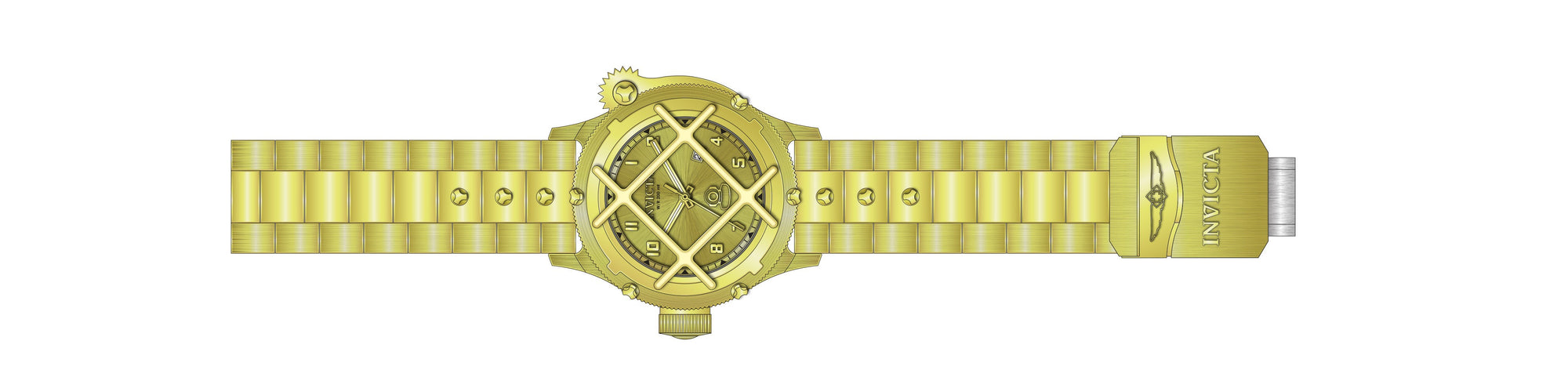 Band for Invicta Russian Diver 26466