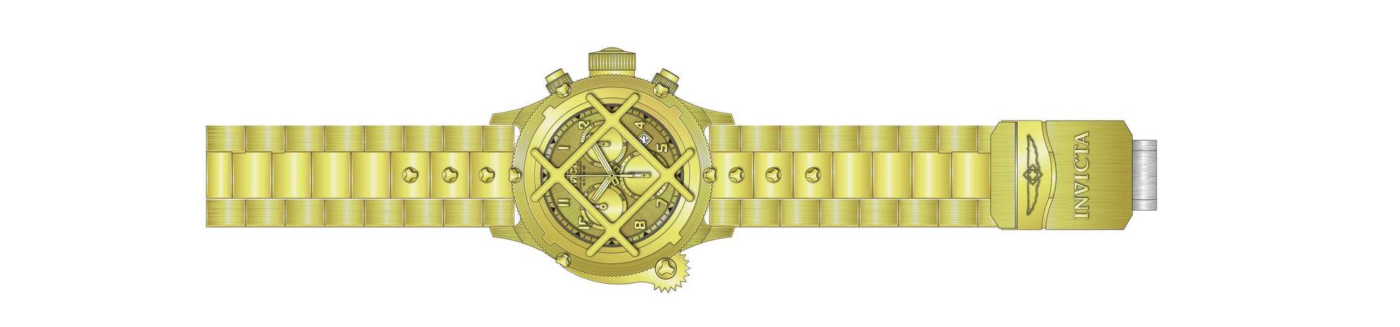 Band for Invicta Russian Diver 26463